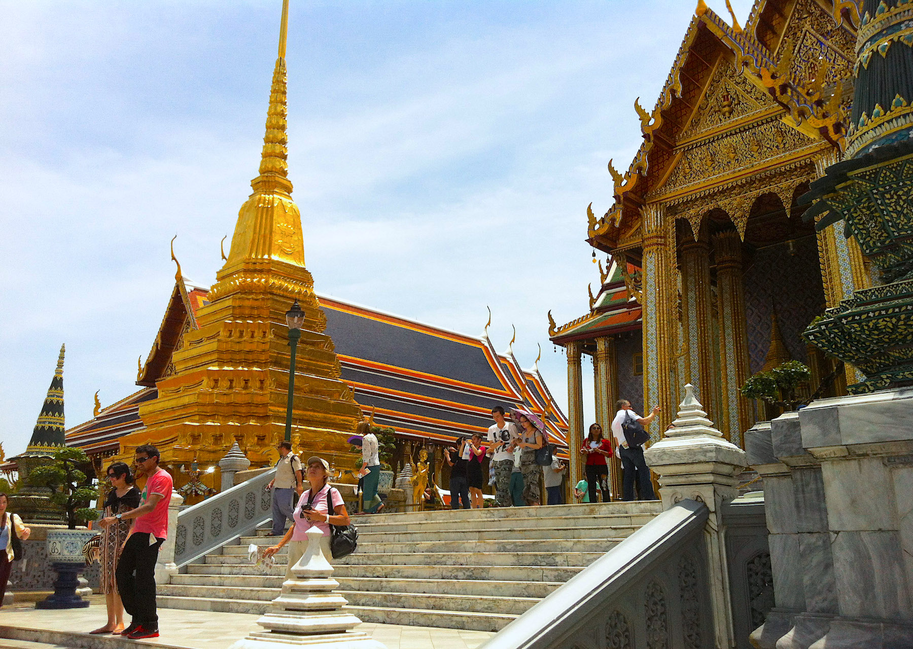 Wat Phra Kaew (Temple of Emerald Buddha) in Bangkok
