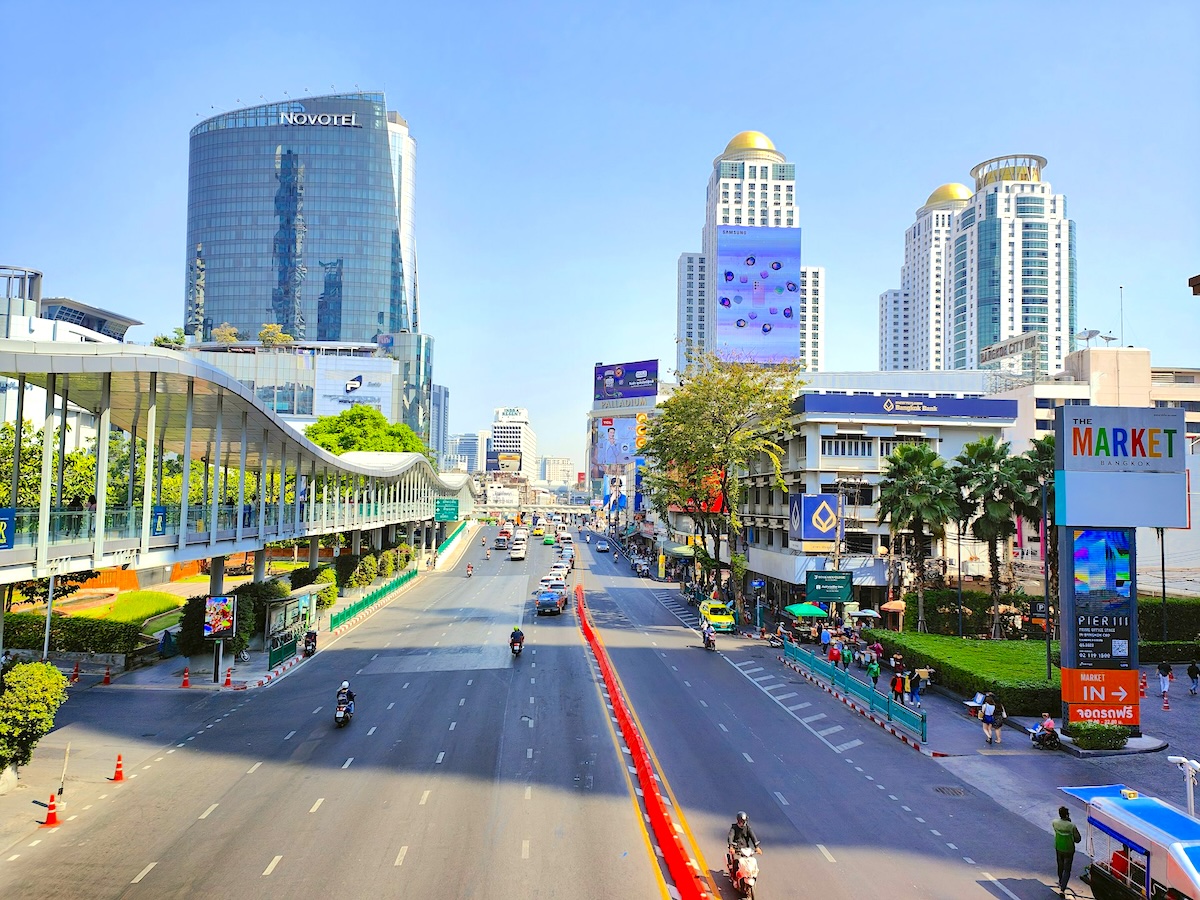 Ratchaprasong District in Bangkok